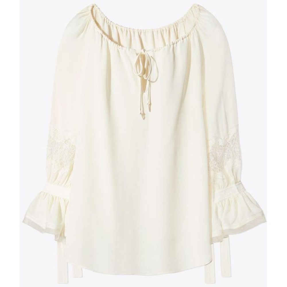 Tory Burch Willow Blouse in Size M